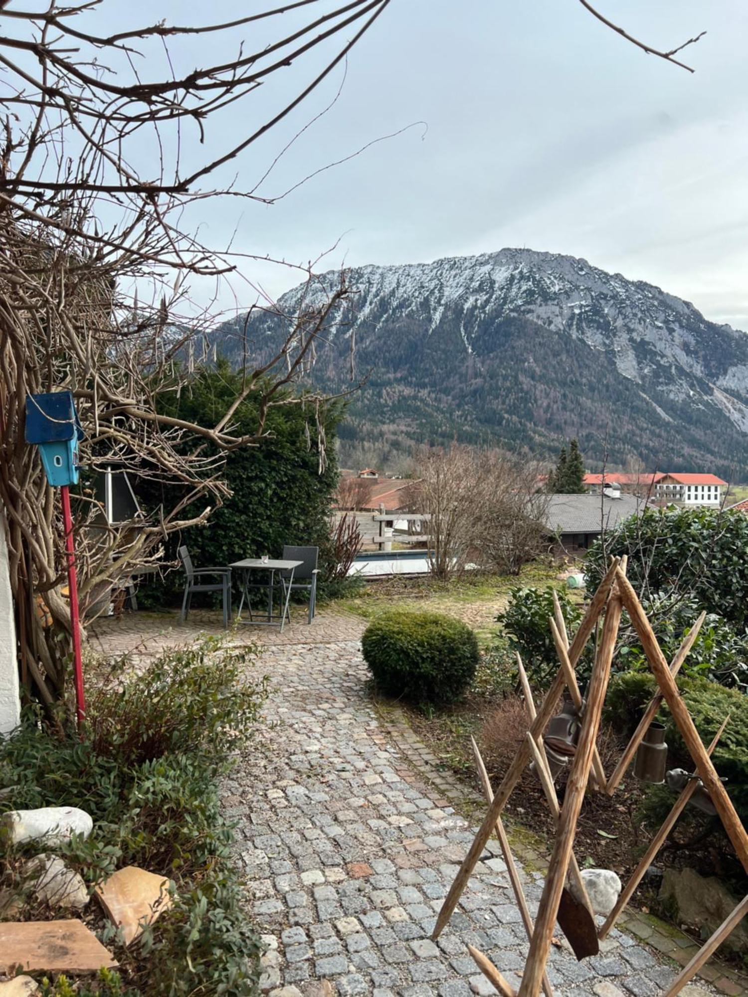 Bergsucht-Ruhpolding, Traumlage Am Sonnigen Suedhang, Kostenlose Parkplaetze, Schnelles Wlan, Ruhige Sackgasse, Netflix Inklusive Buitenkant foto